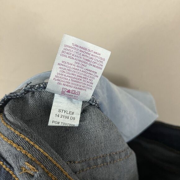 No Boundaries Womens Size 11 Denim Blue Jeans Bell Bottoms Flare Leg Distressed - Picture 5 of 7